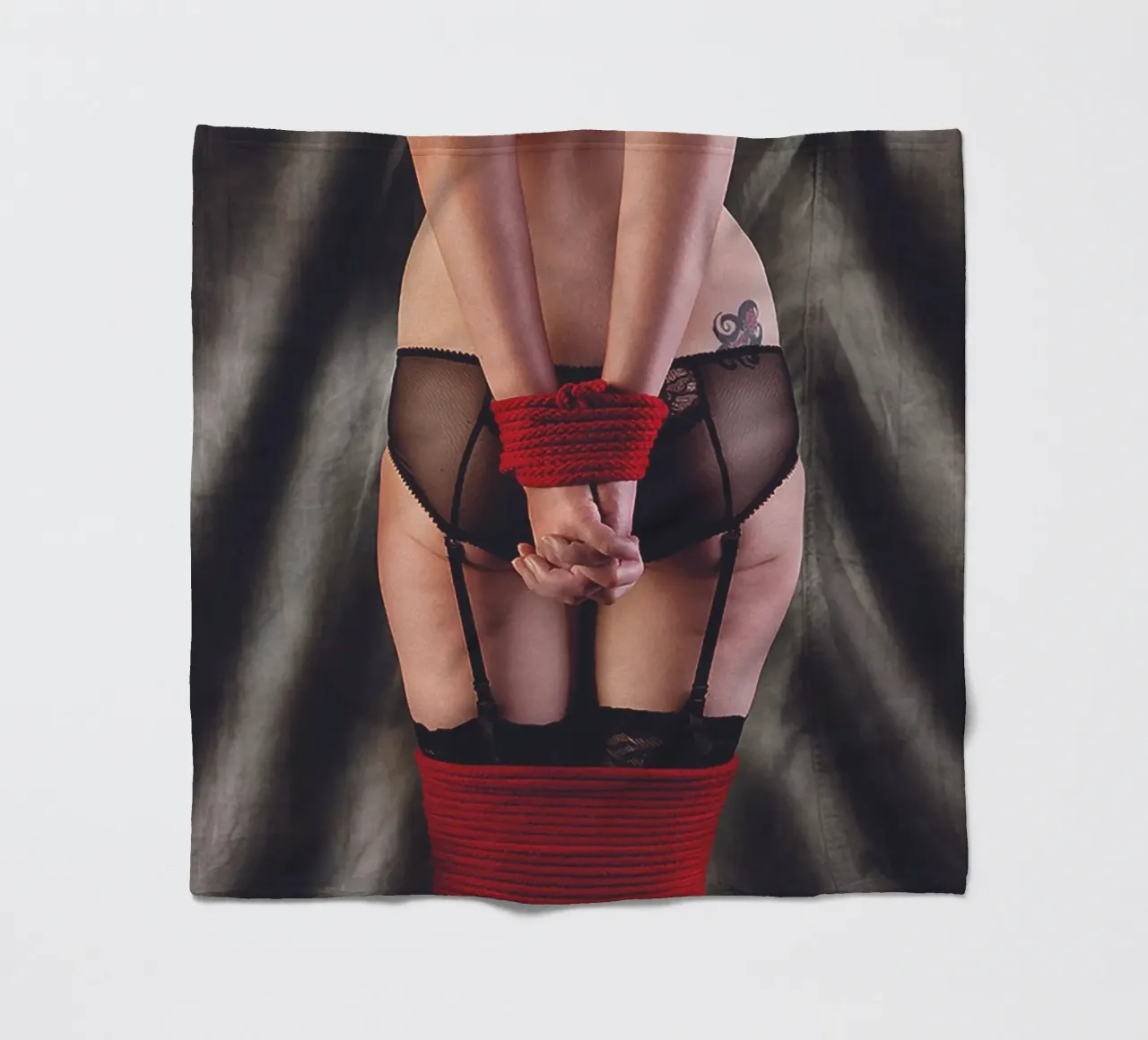 Rosso di corsa coperta in pile da Dave Hare Photography