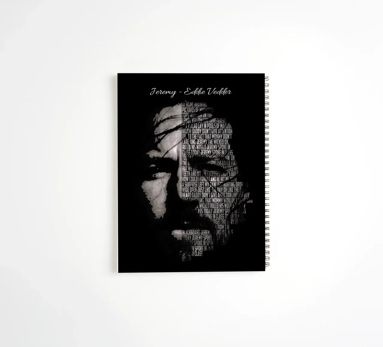 Jeremy spiral notebook by Gunawan Rb