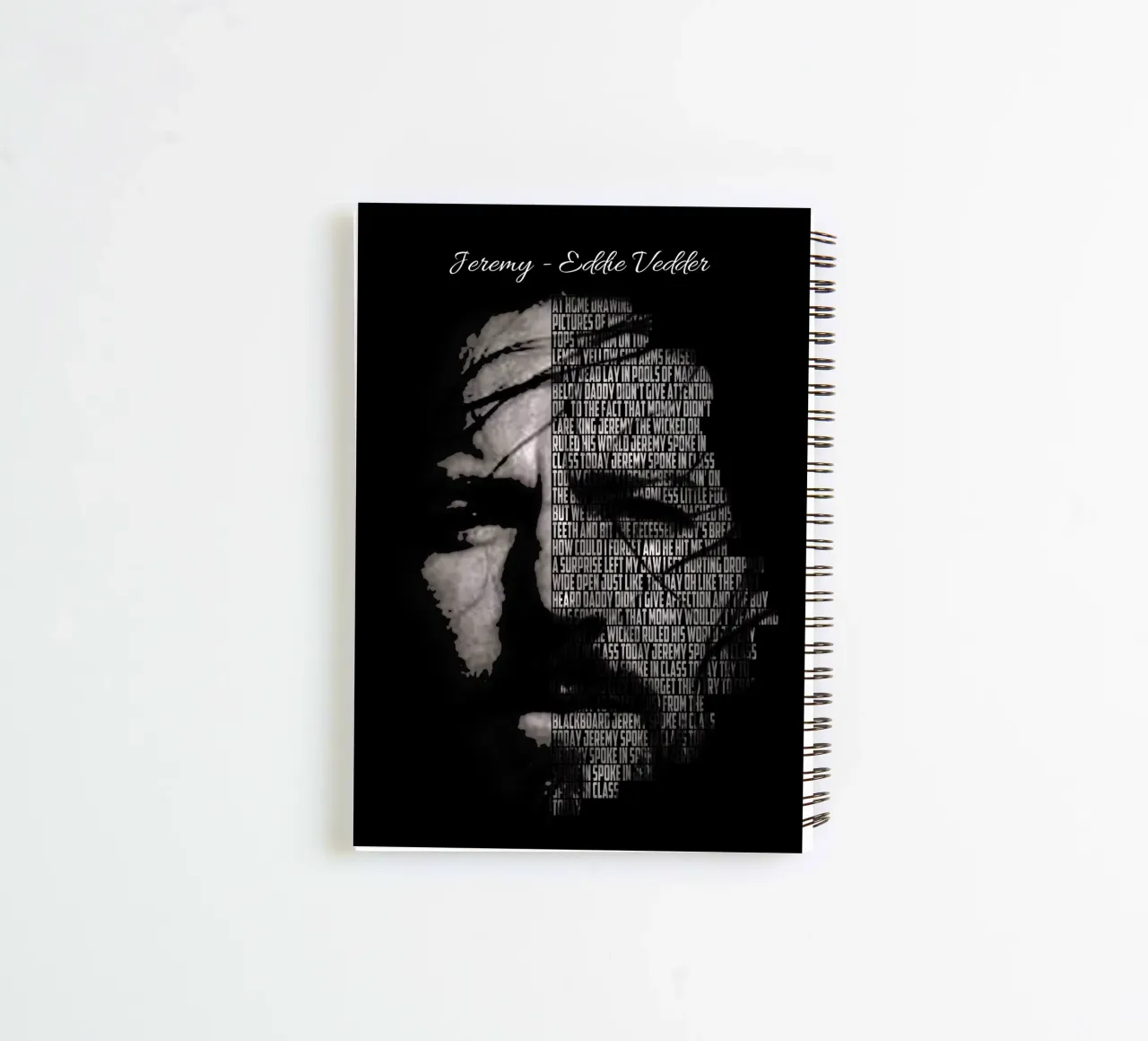 Jeremy spiral notebook by Gunawan Rb