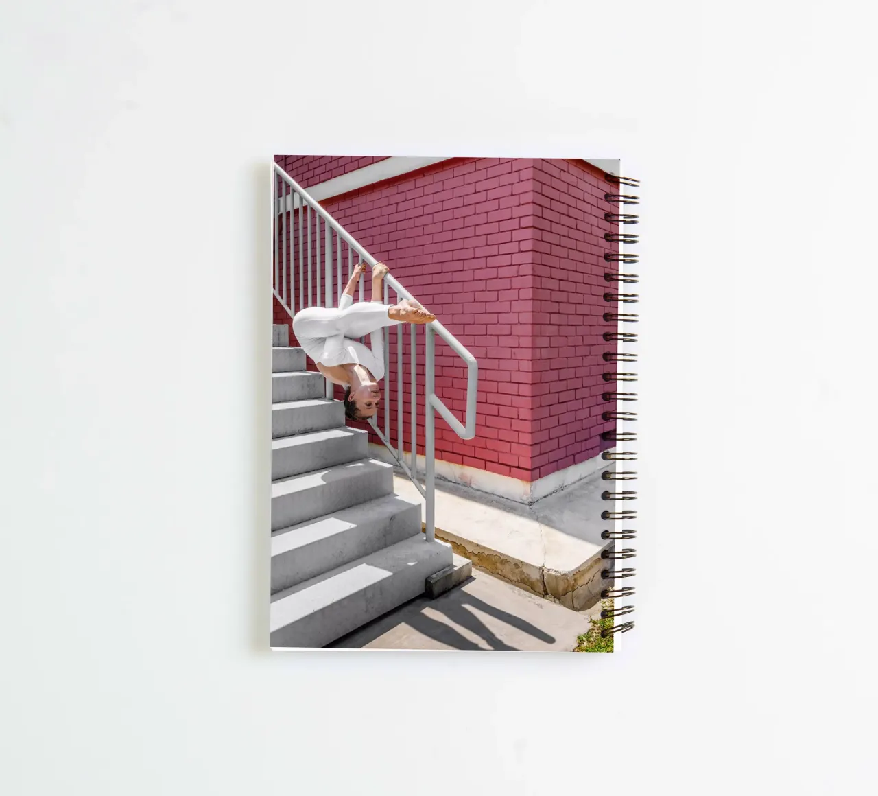 Alexandra #5 spiral notebook by The Urban Yoga