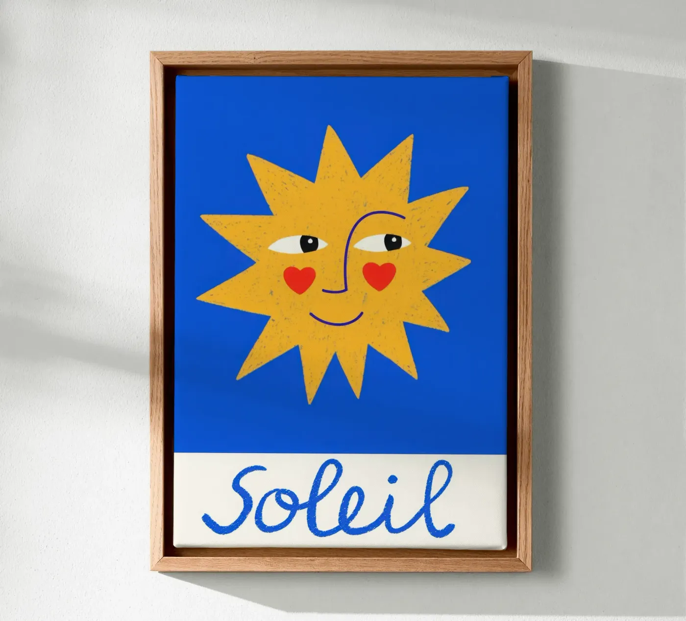 Sun canvas by Miguel Dehn