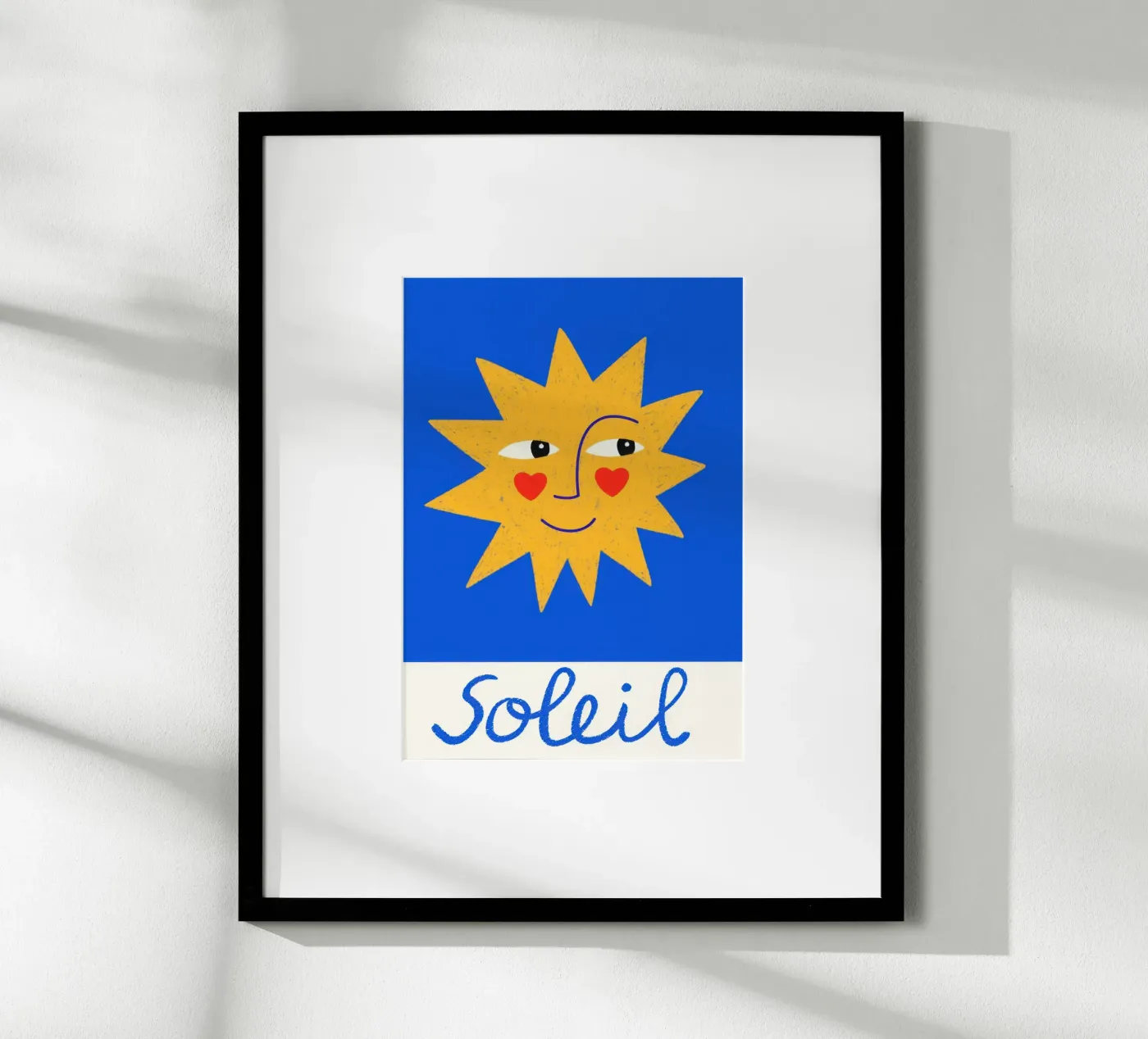 Zon poster van Miguel Dehn