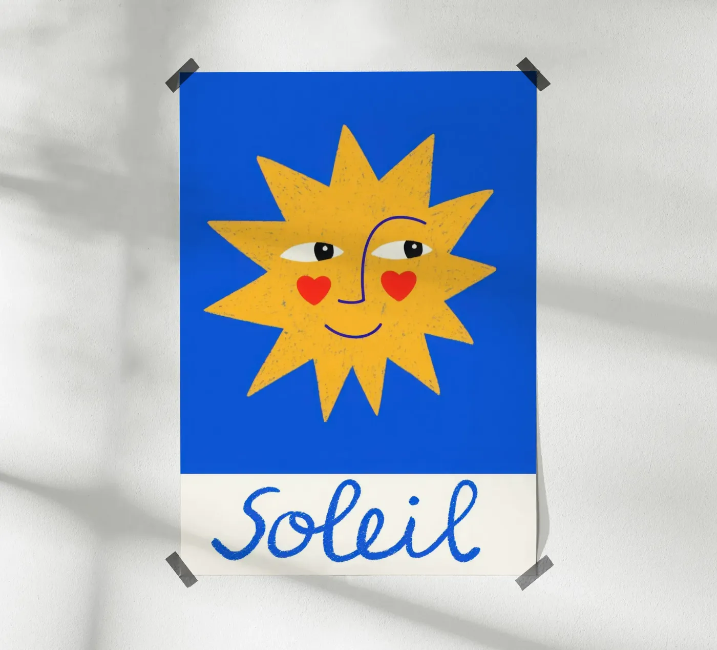 Zon poster van Miguel Dehn