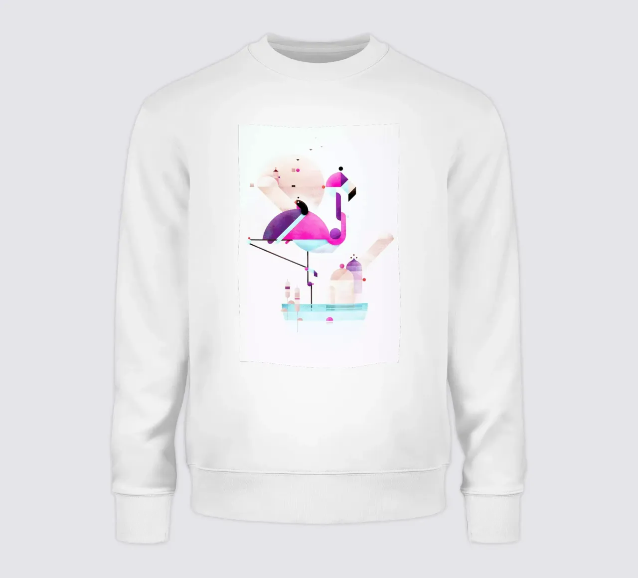 Placido Flamingo felpa da Antony Squizzato