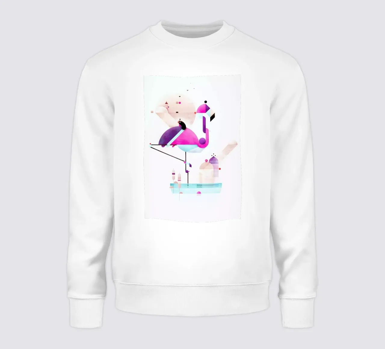 Placido Flamingo felpa da Antony Squizzato