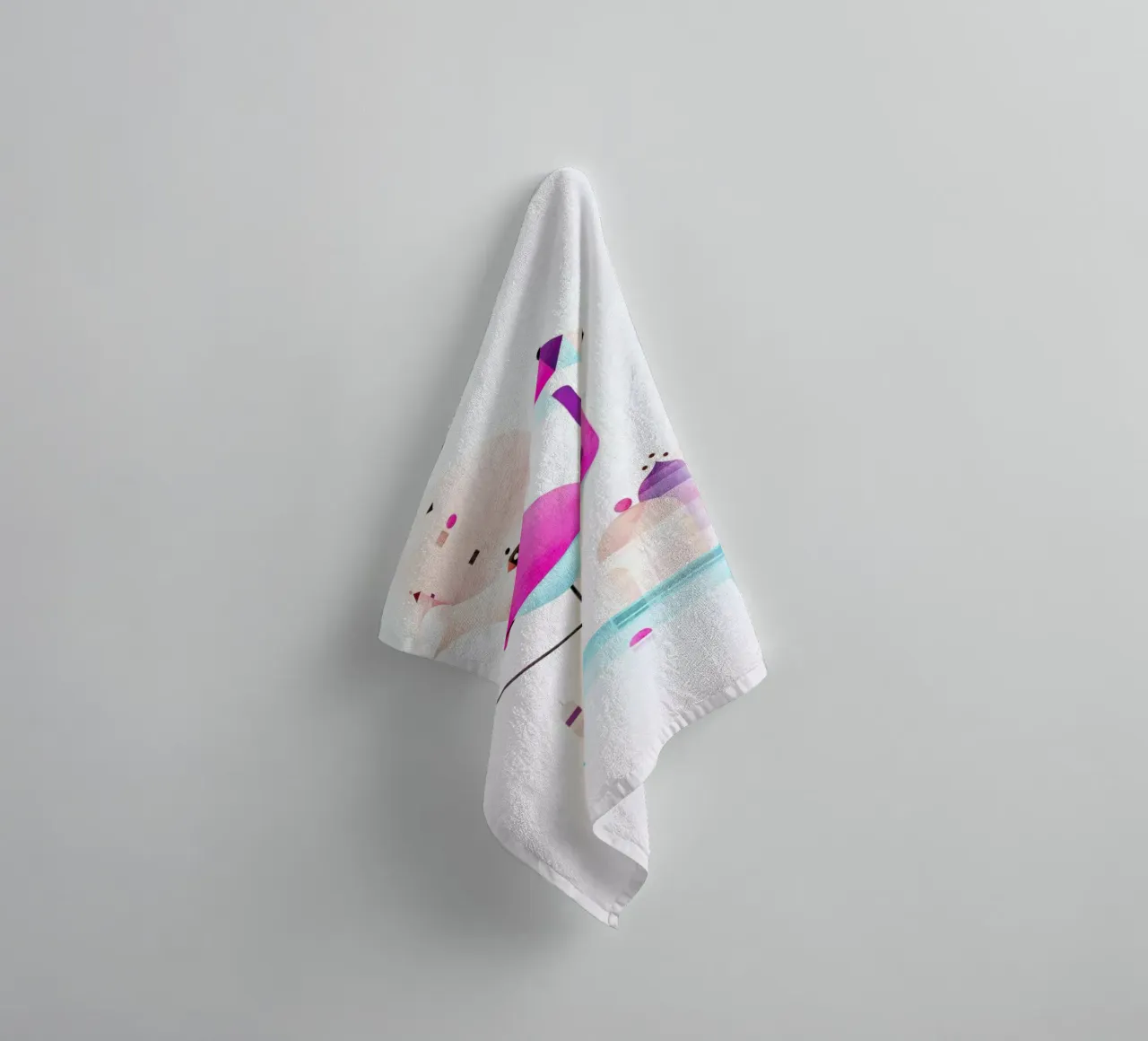 Placido Flamingo asciugamano da bagno da Antony Squizzato