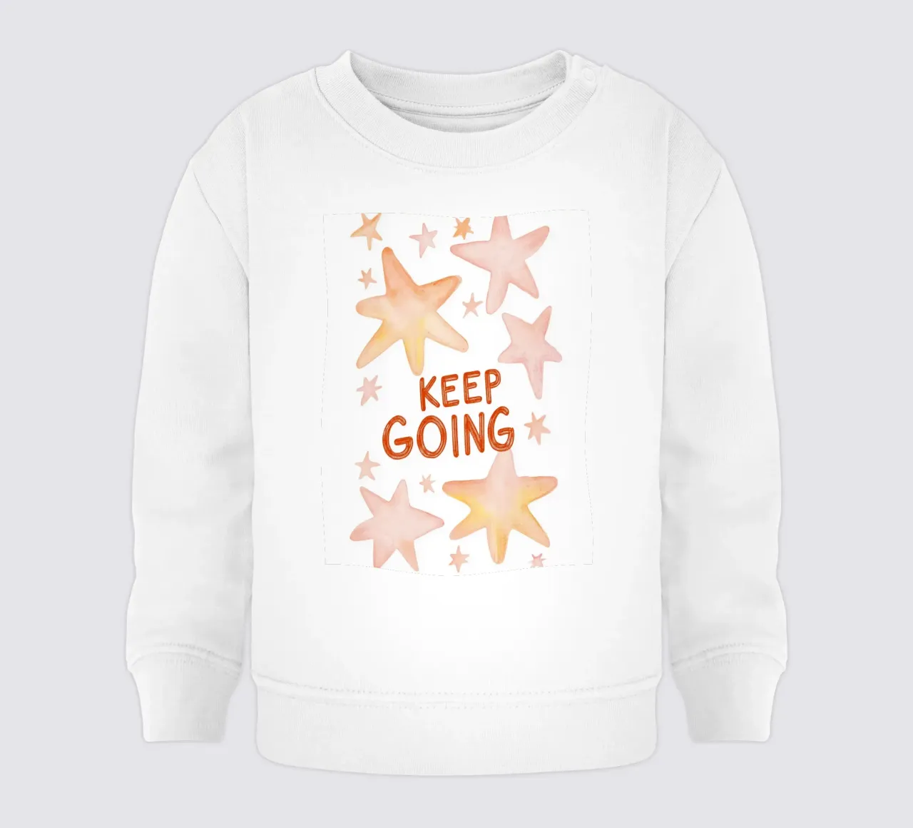 Keep Going felpa neonato da treechild
