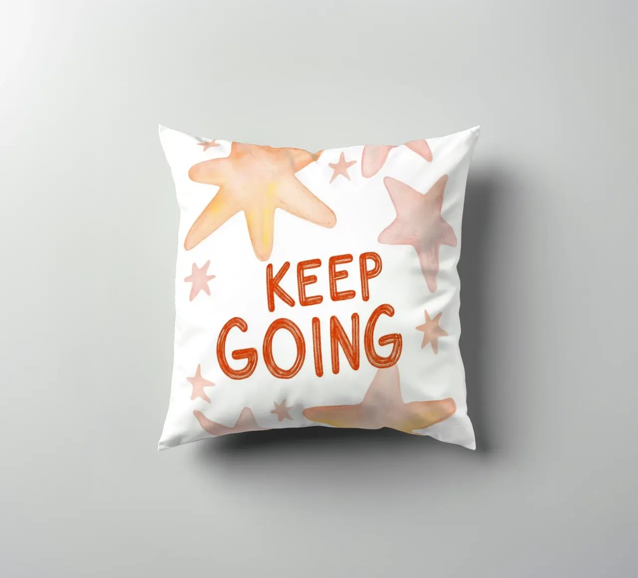 Keep Going cuscino da treechild