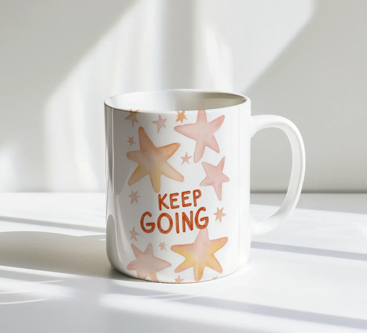 Keep Going tazza in ceramica da treechild