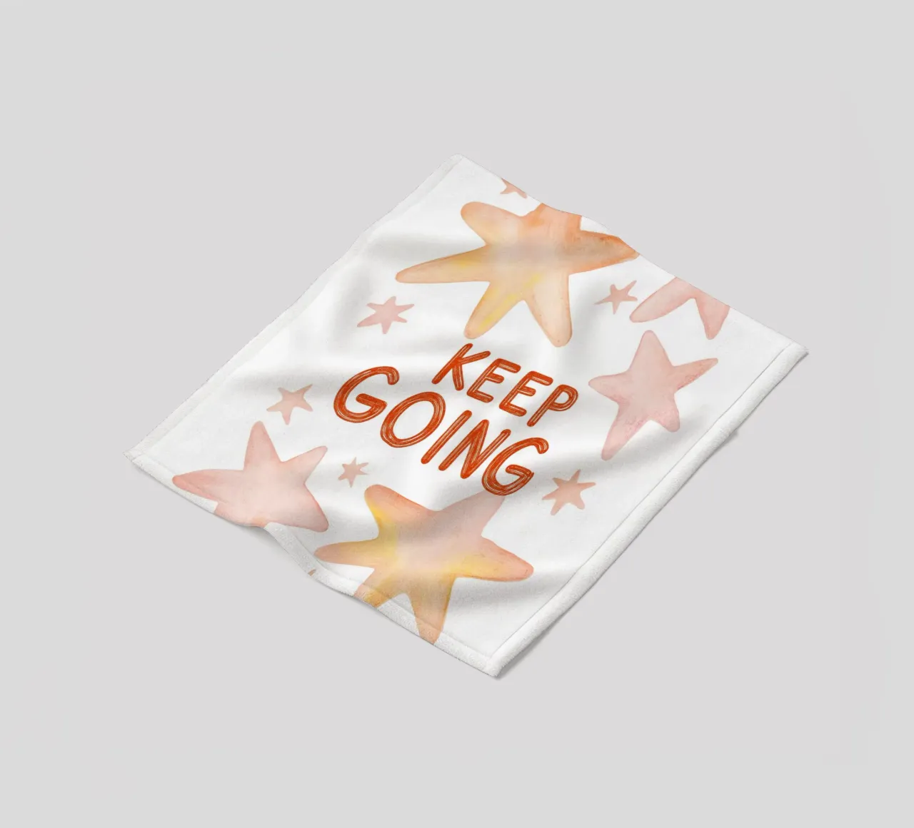 Keep Going Fleecedecke von treechild