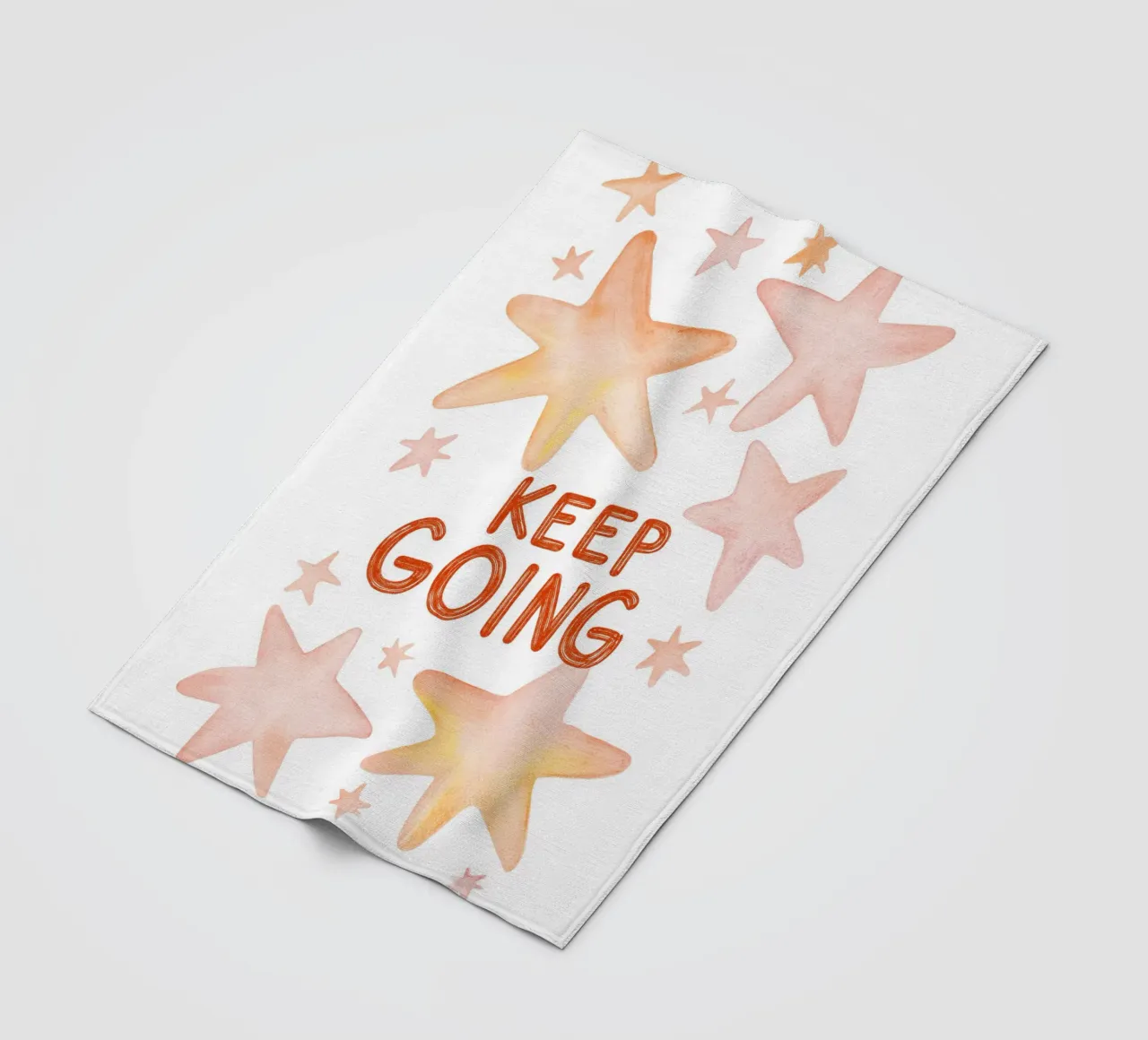 Keep Going Fleecedecke von treechild