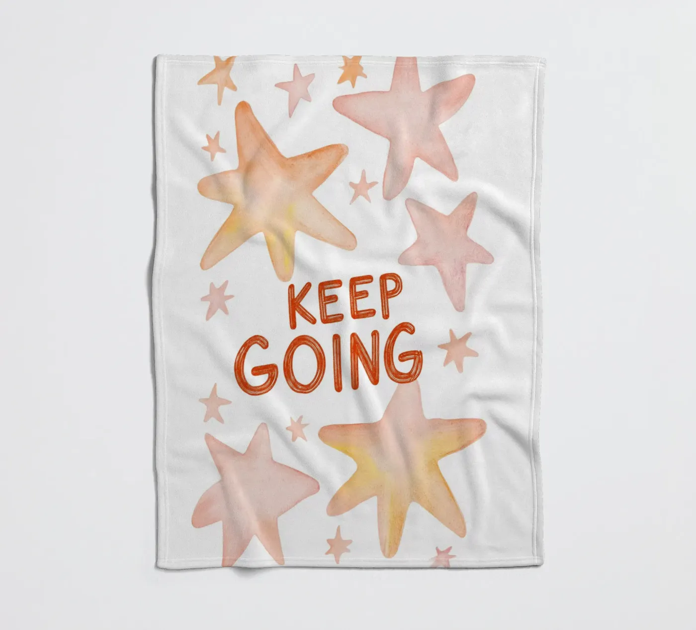 Keep Going coperta in pile da treechild