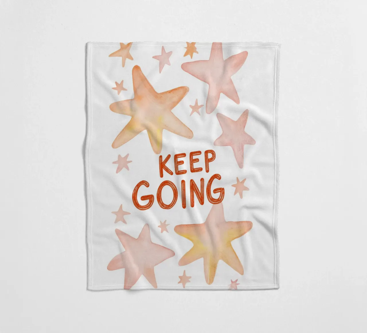Keep Going Fleecedecke von treechild