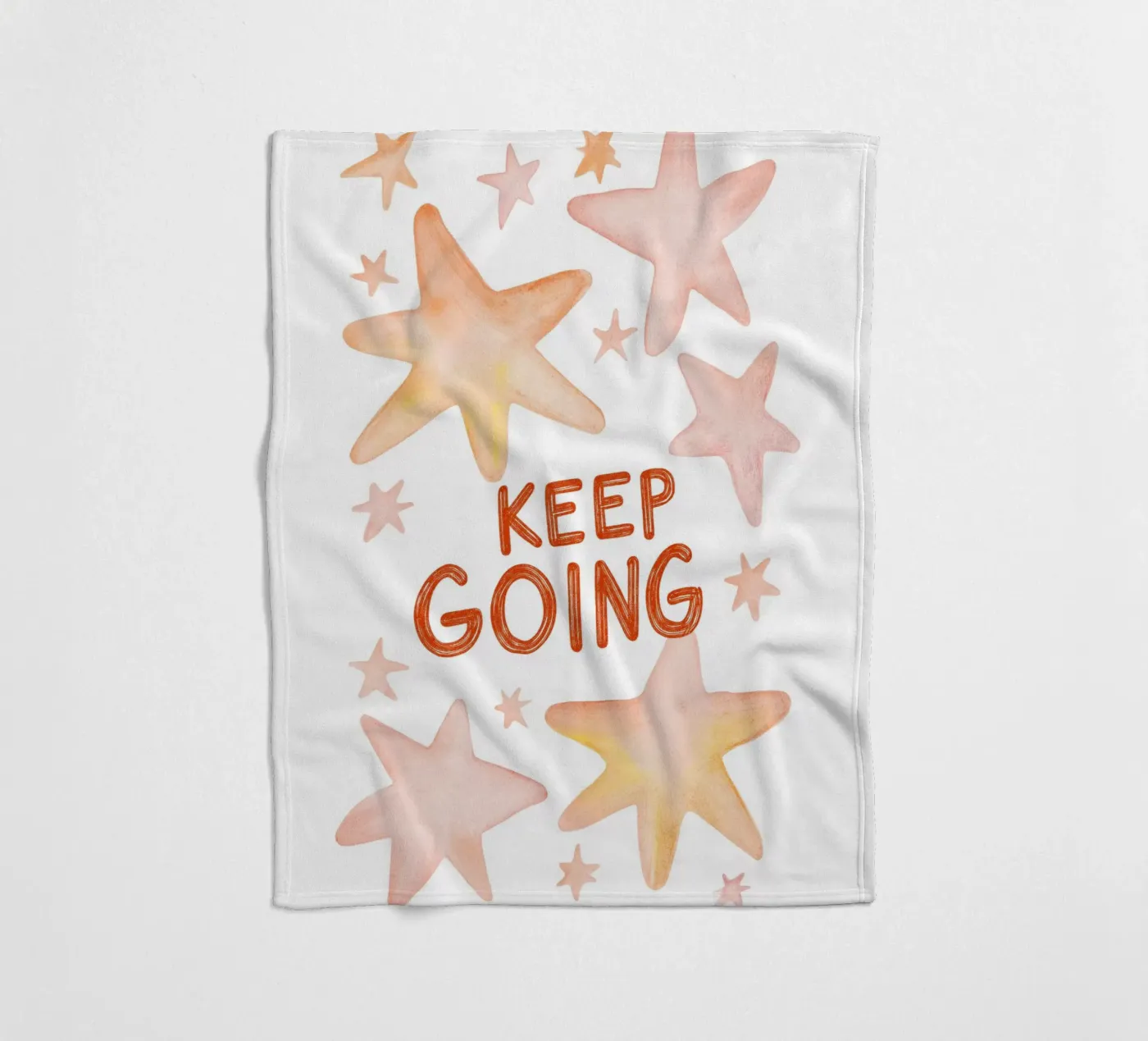 Keep Going coperta in pile da treechild