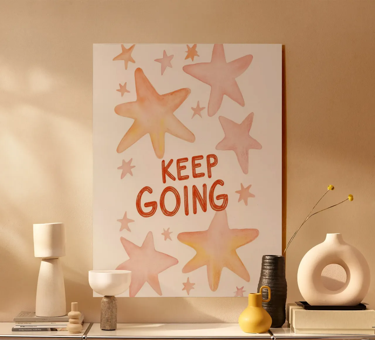 Keep Going acryl van treechild