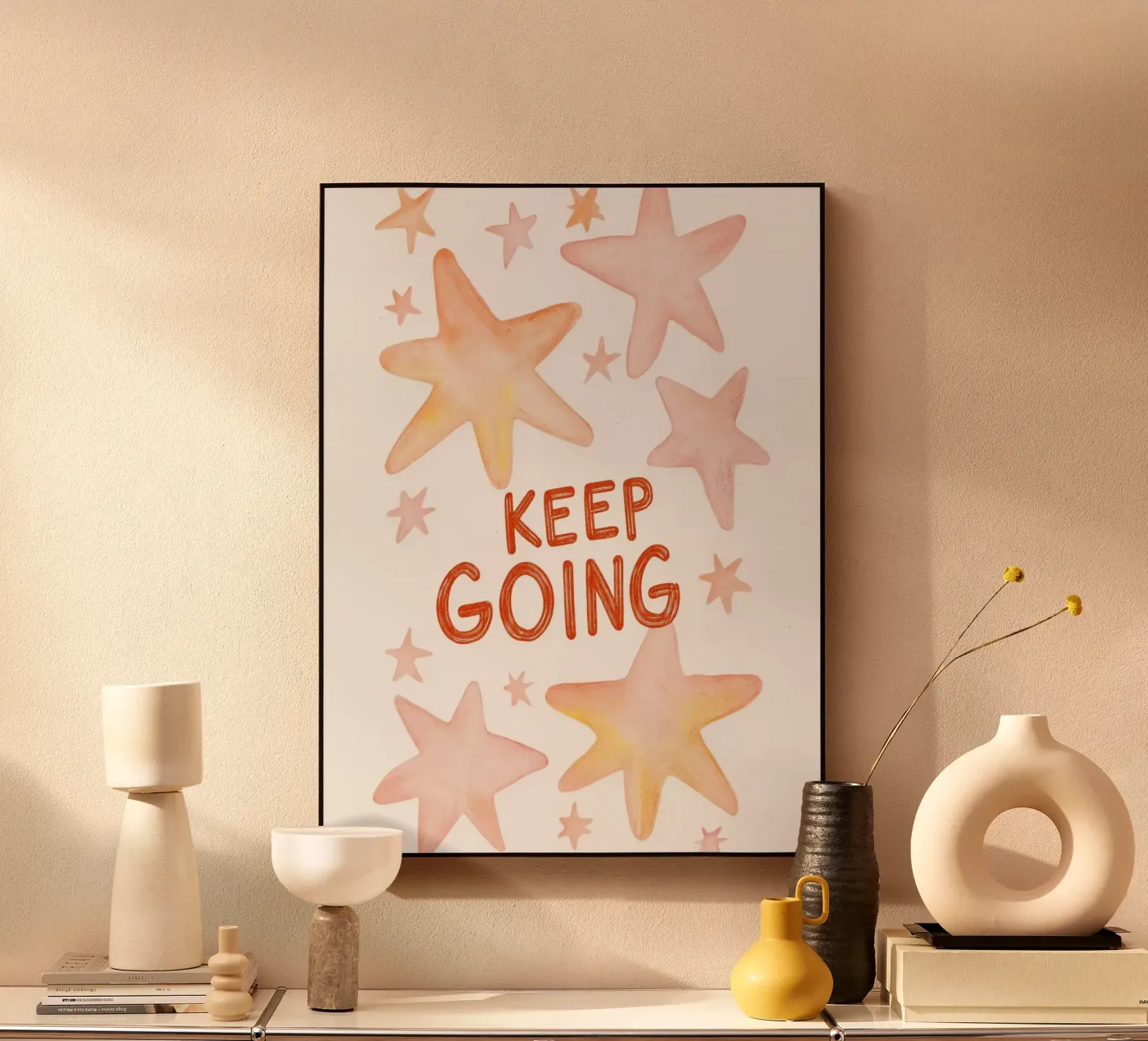 Keep Going forex plate by treechild
