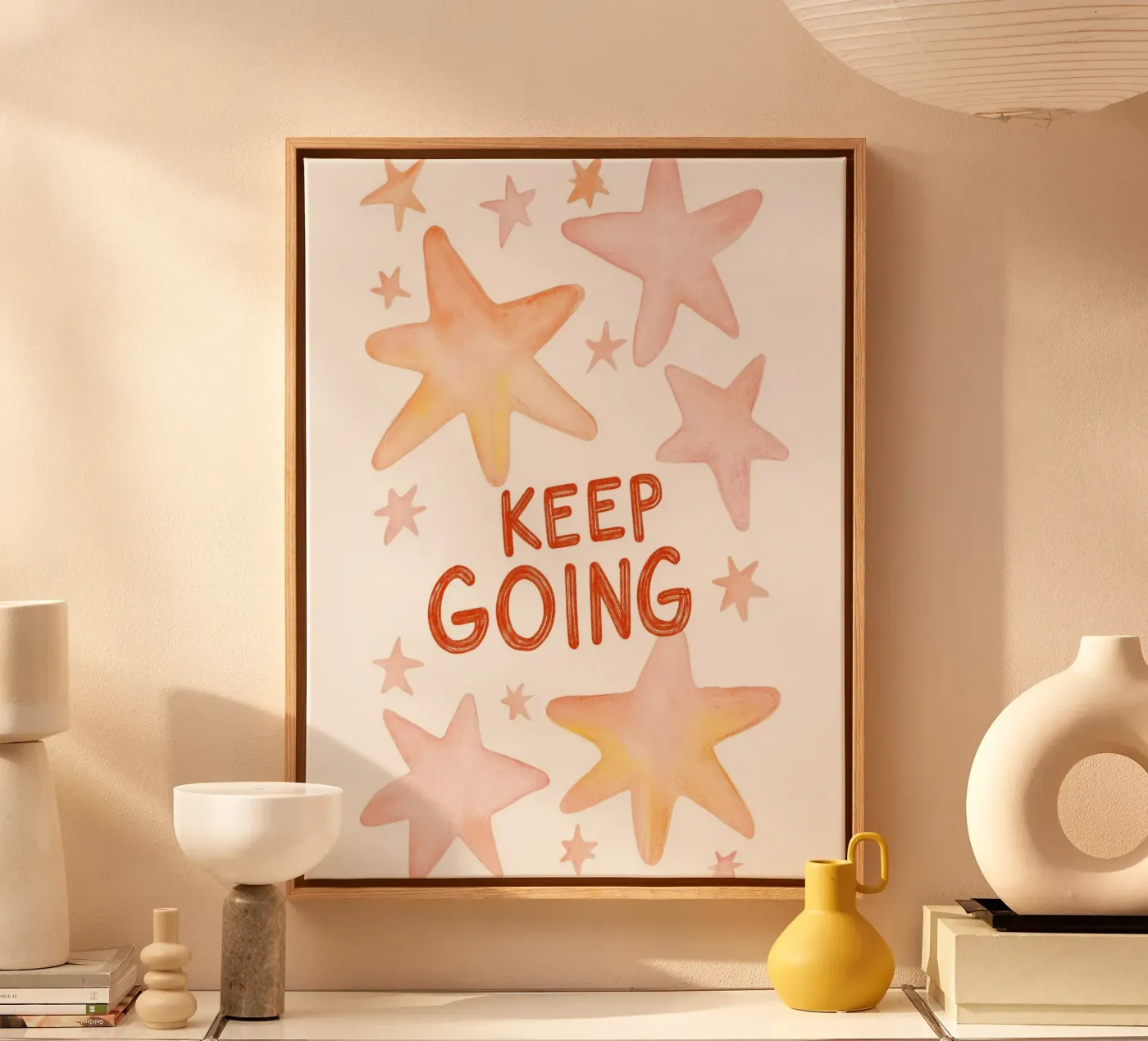 Keep Going canvas van treechild