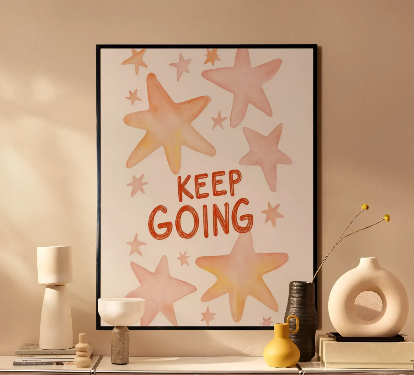 Keep Going Poster von treechild