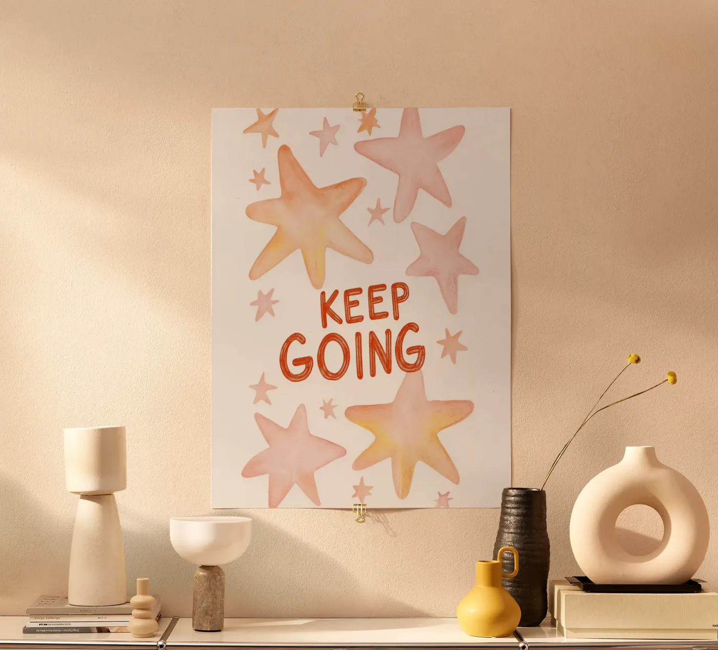 Keep Going Poster von treechild