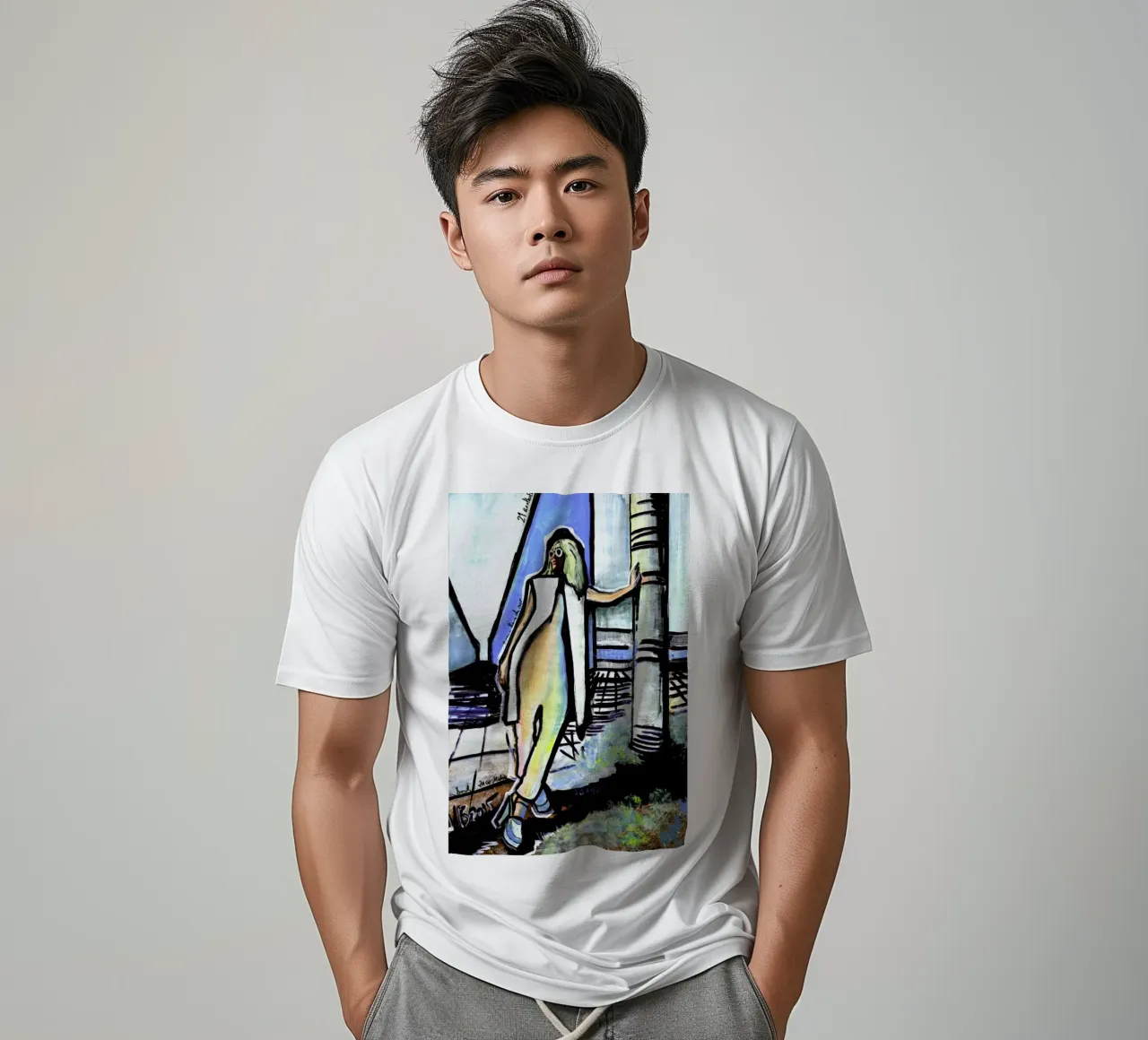 In Time To Come t-shirt da Verena Bonath | 21st aesthetics