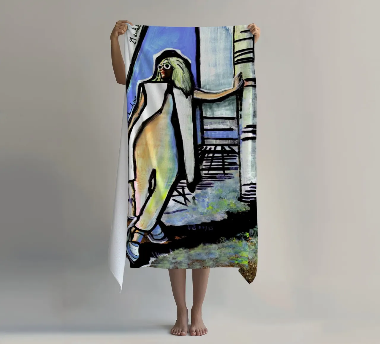 In Time To Come telo mare da Verena Bonath | 21st aesthetics