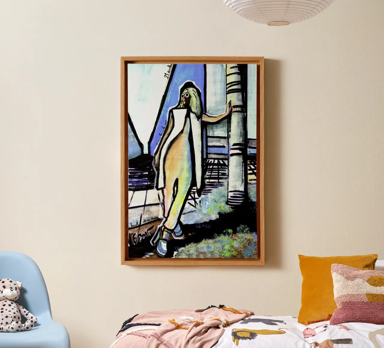 In Time To Come canvas by Verena Bonath | 21st aesthetics
