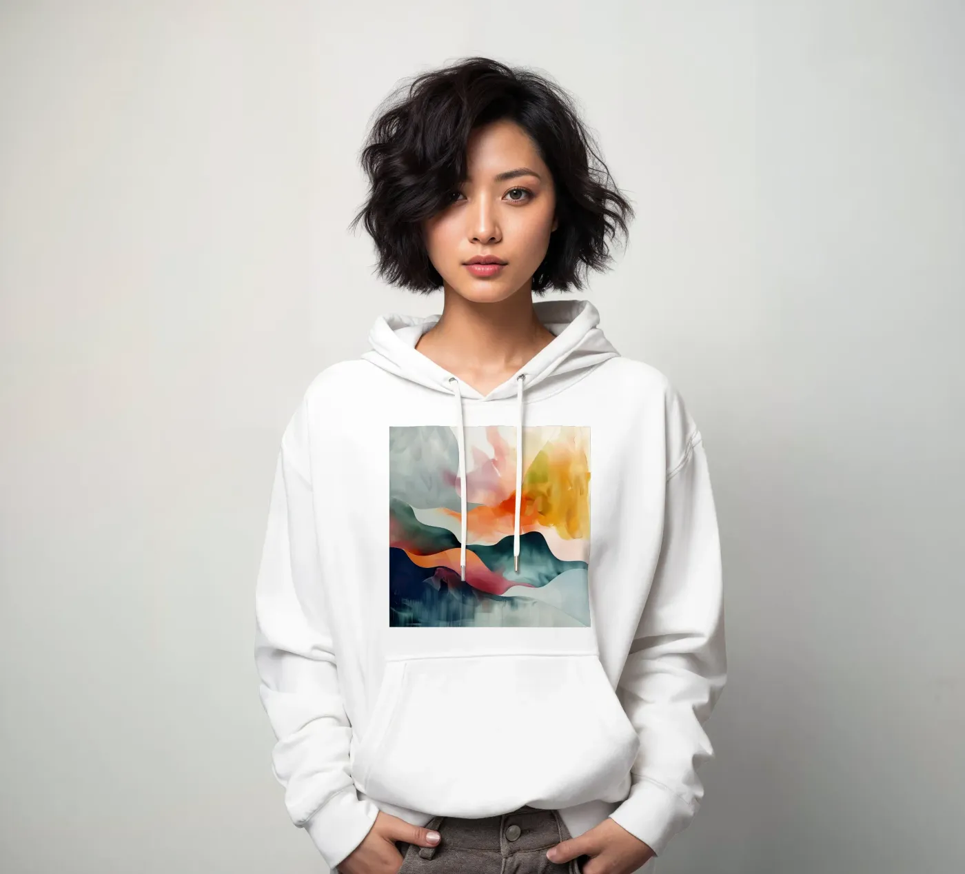Flow Study hoodie by Hazia