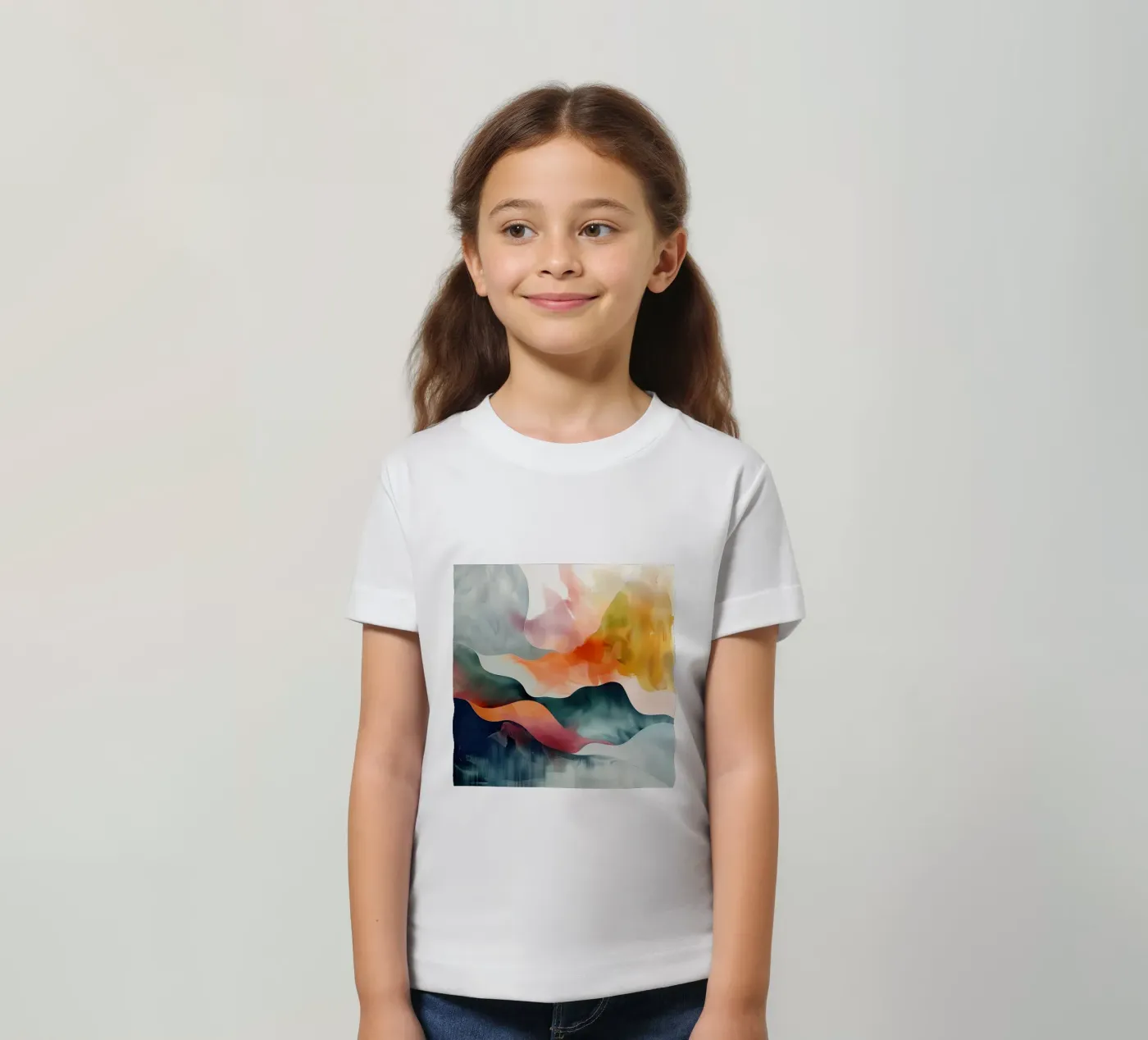 Flow Study Kinder T-Shirt von Hazia