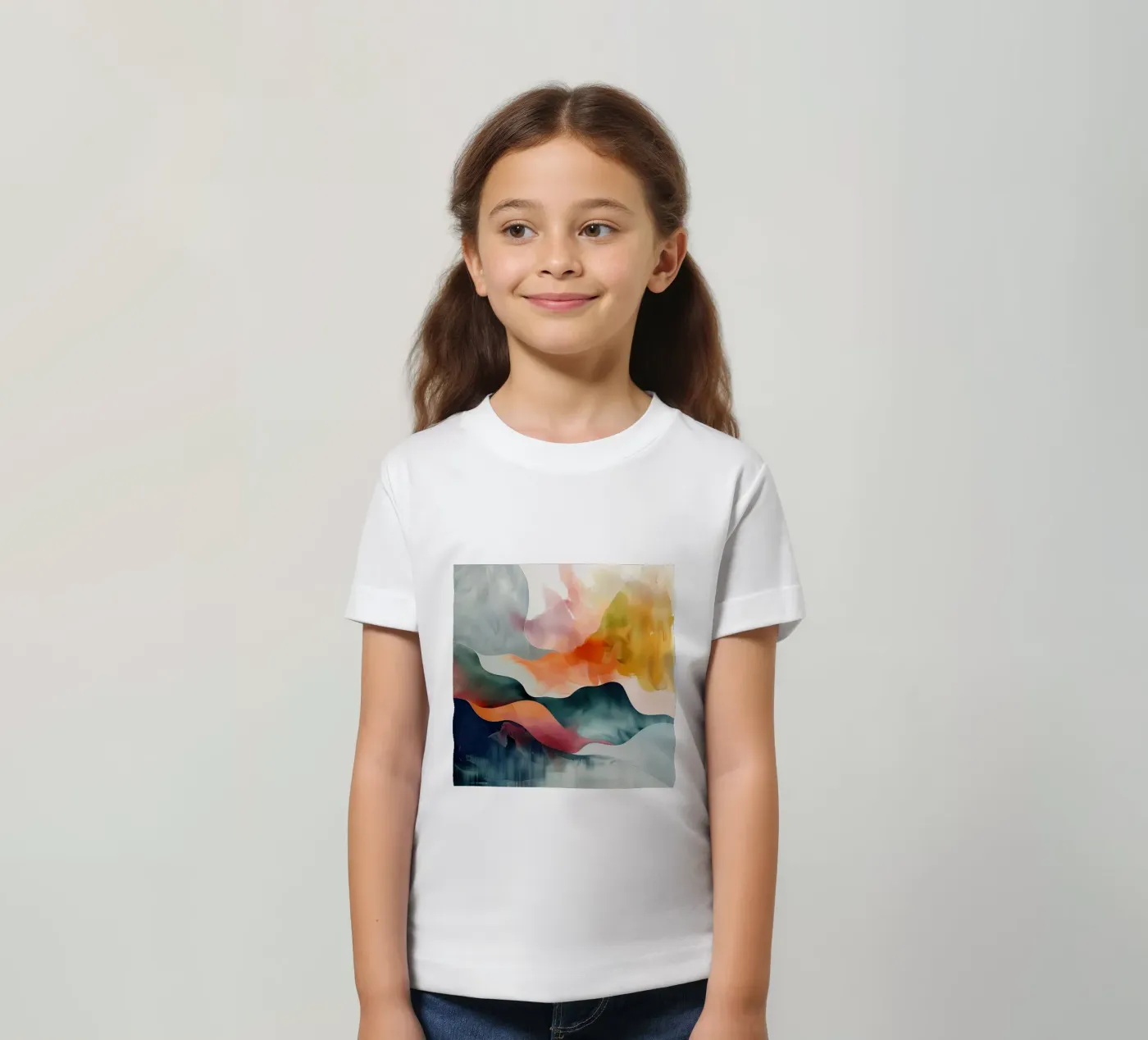 Flow Study Kinder T-Shirt von Hazia