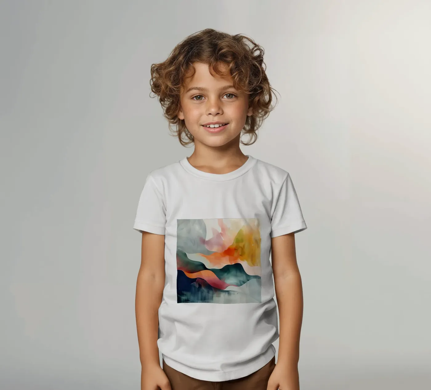 Flow Study Kinder T-Shirt von Hazia