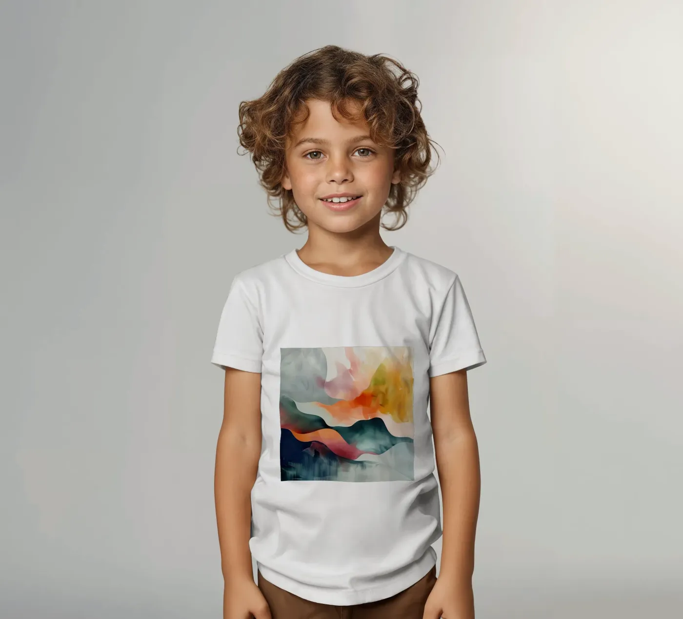 Flow Study Kinder T-Shirt von Hazia