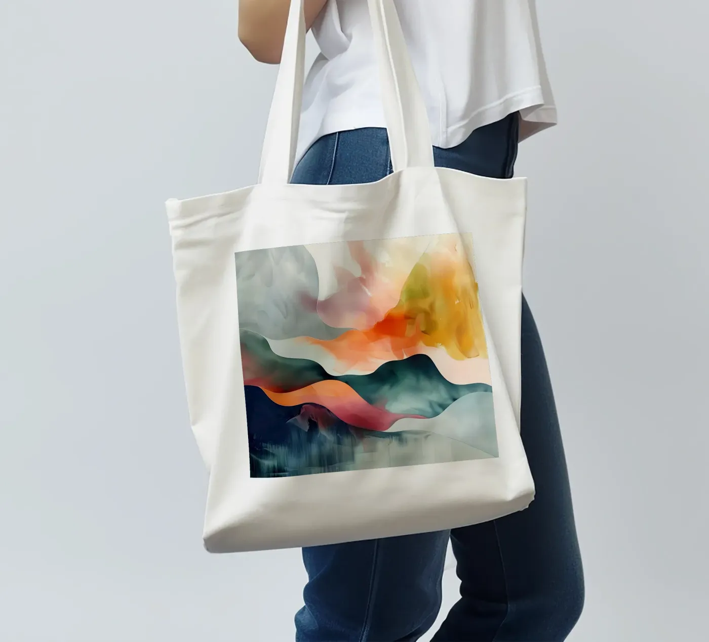 Flow Study tote bag by Hazia