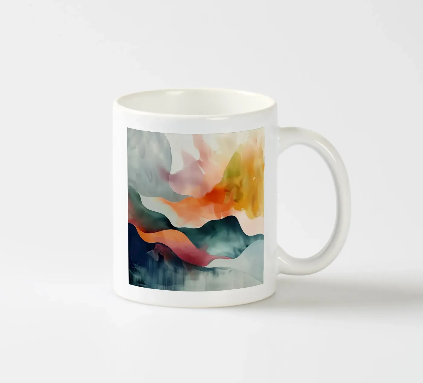 Flow Study ceramic mug by Hazia
