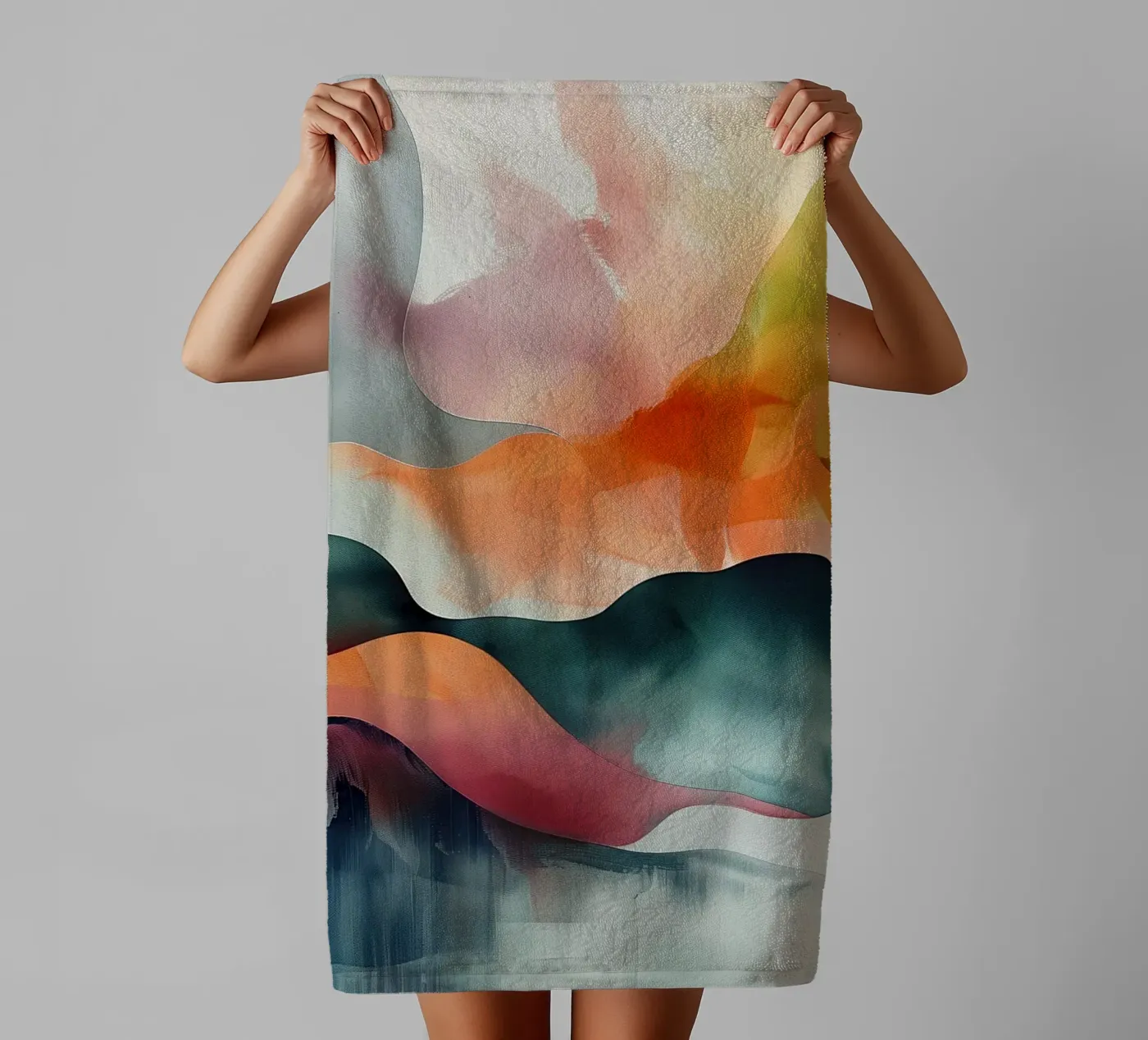 Flow Study Handtuch von Hazia