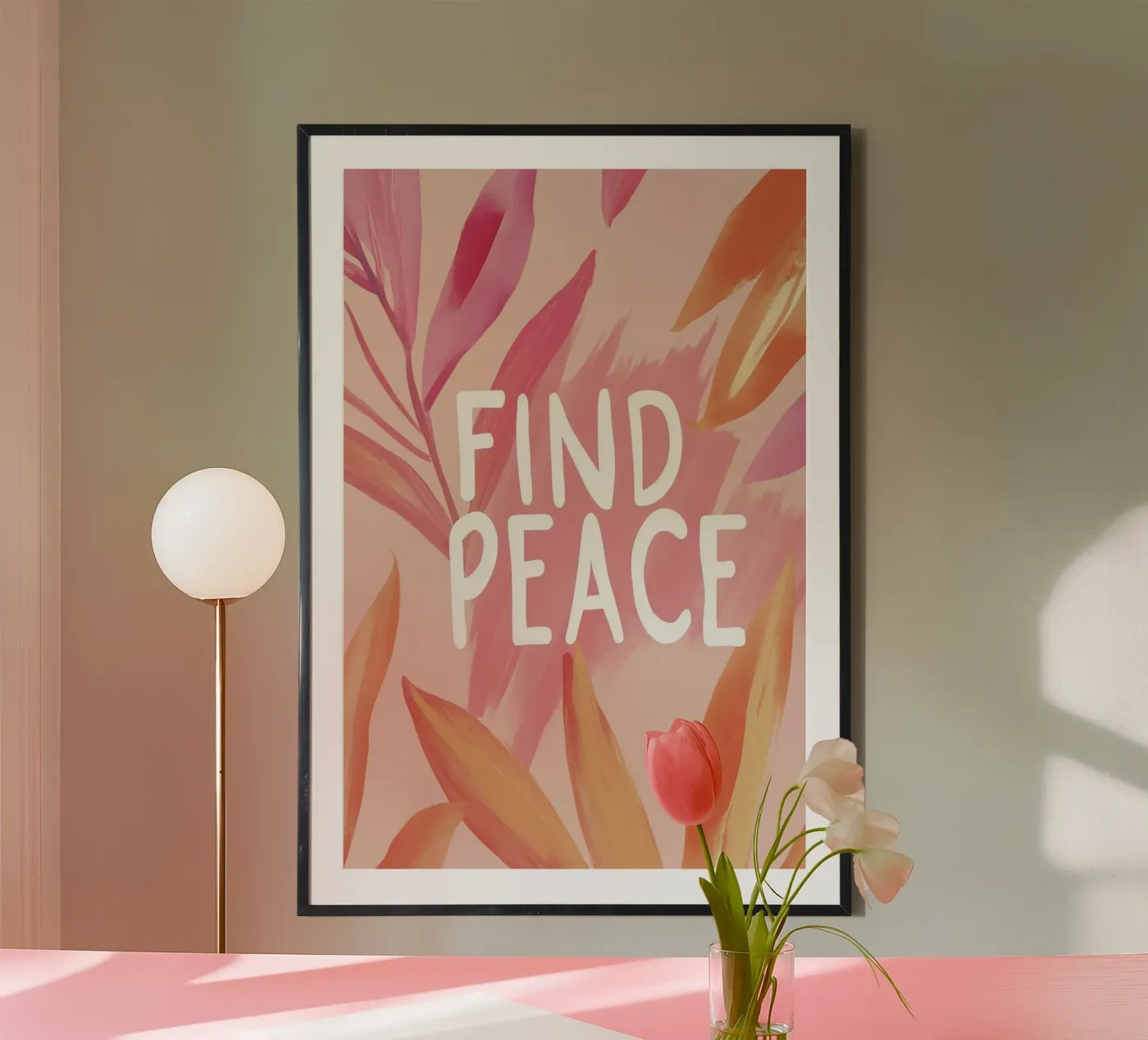 Find Peace poster da treechild