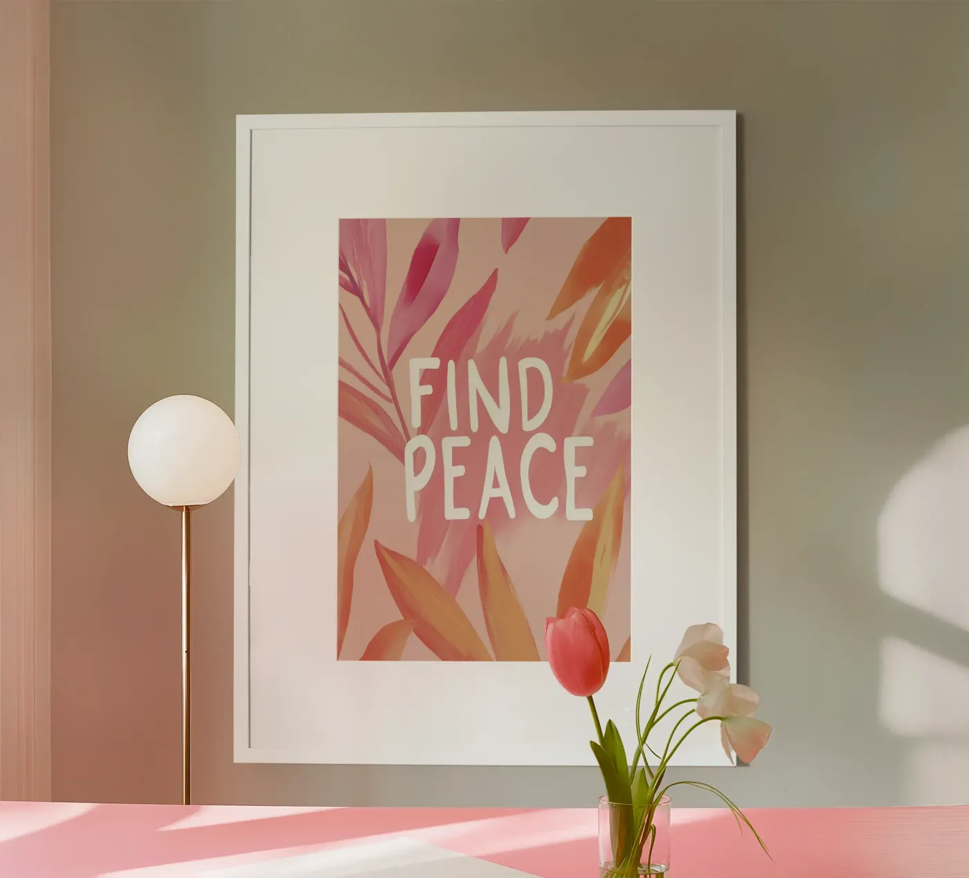 Find Peace poster da treechild
