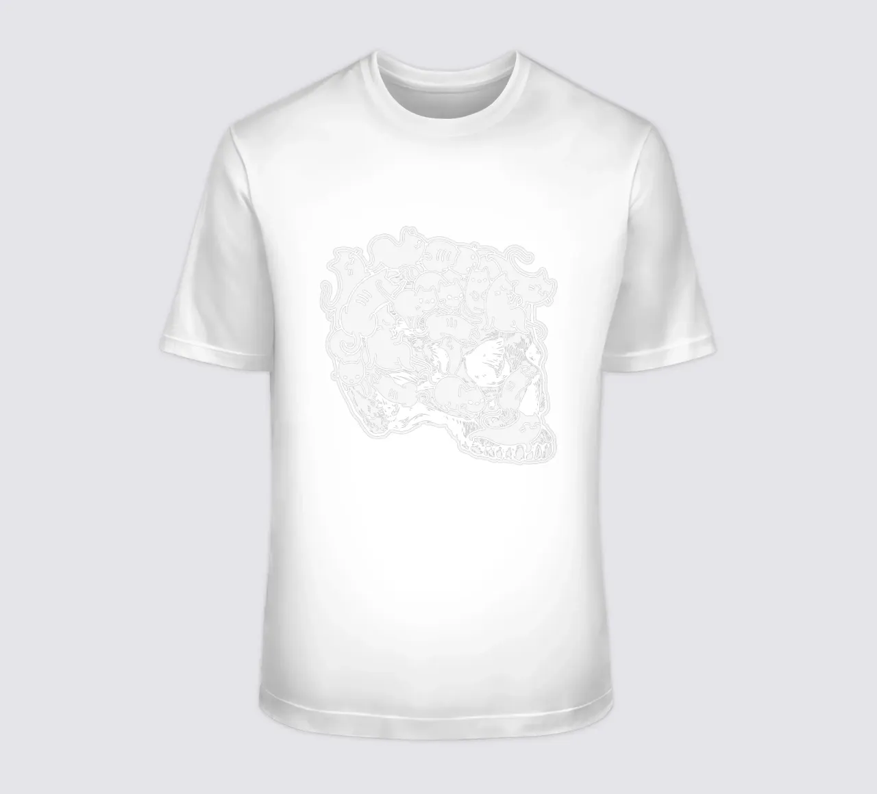 Cat skull t-shirt da edsonramosart