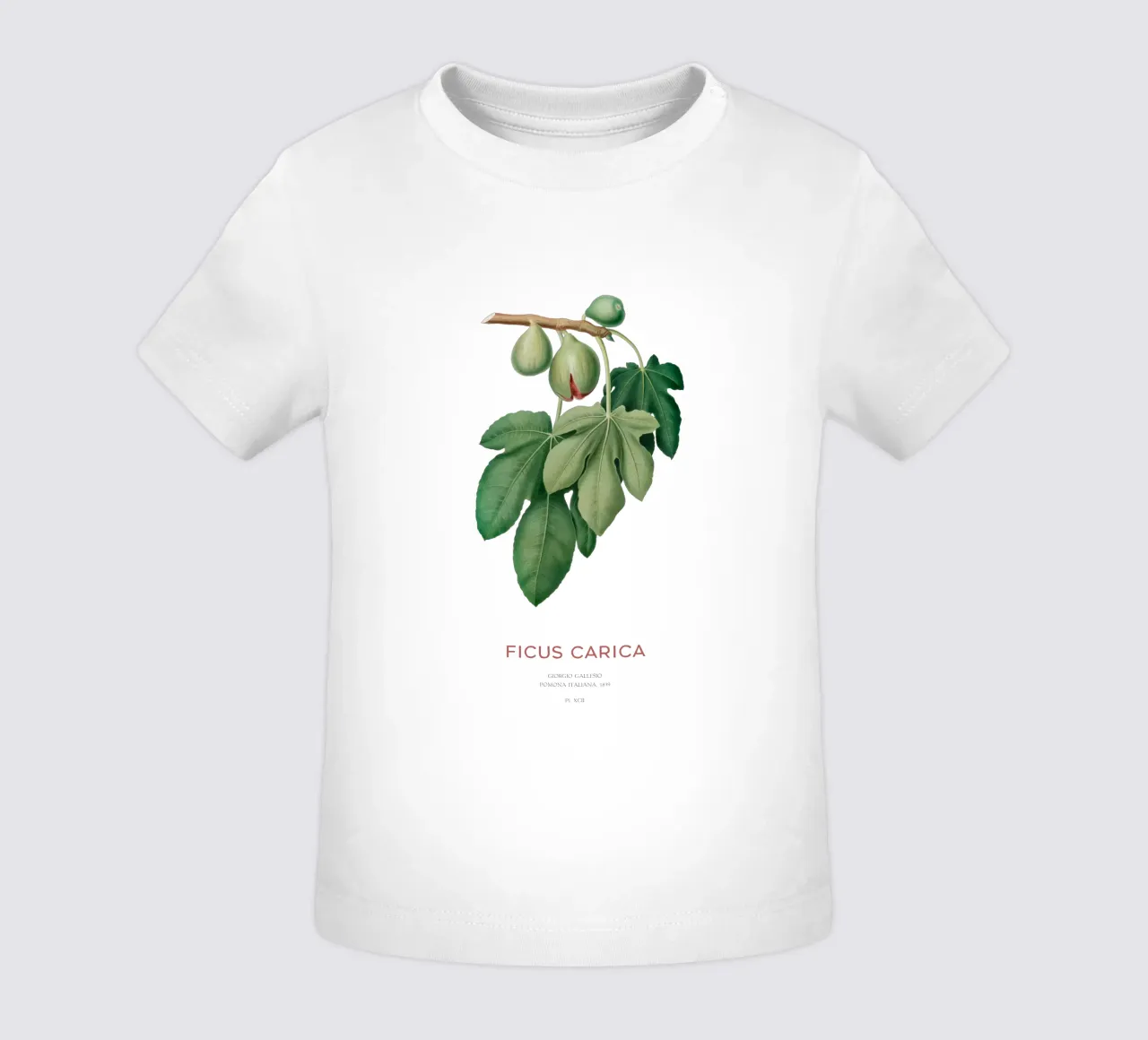 Ficus Carica o Fico maglietta neonato da Vintagrafica