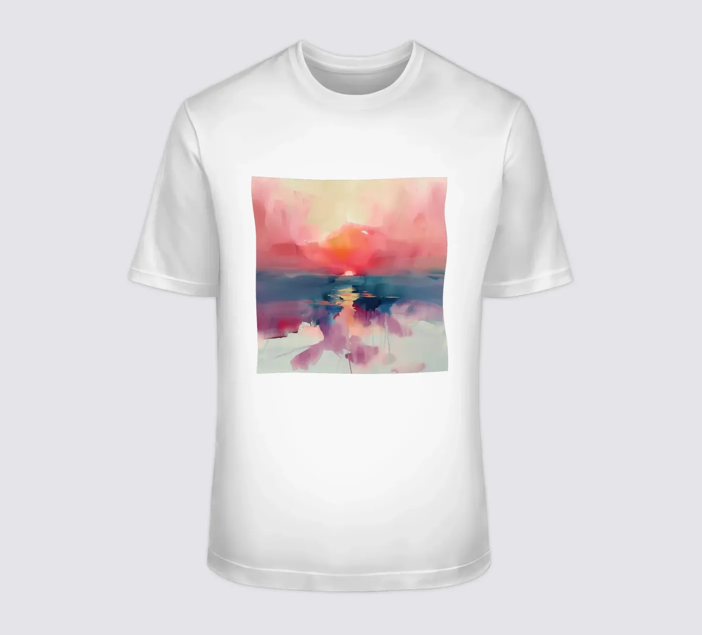 Sunset Reflection t-shirt da Hazia