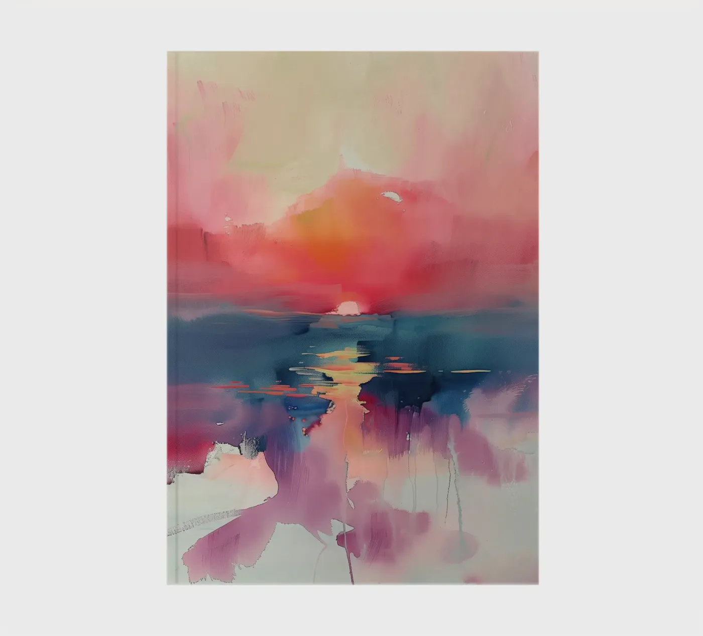 Sunset Reflection quaderno da Hazia
