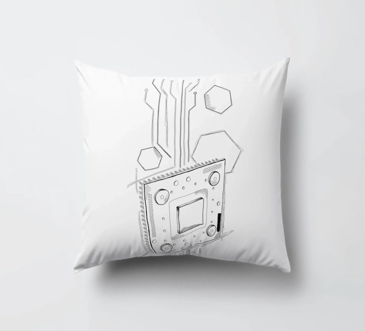 CPU | Lineart cuscino da venten