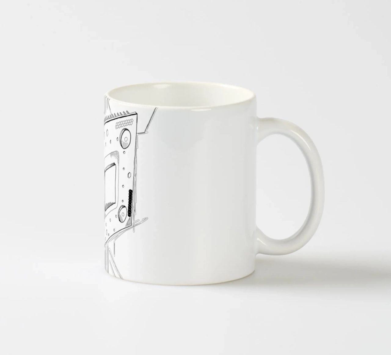 CPU | Lineart tazza in ceramica da venten