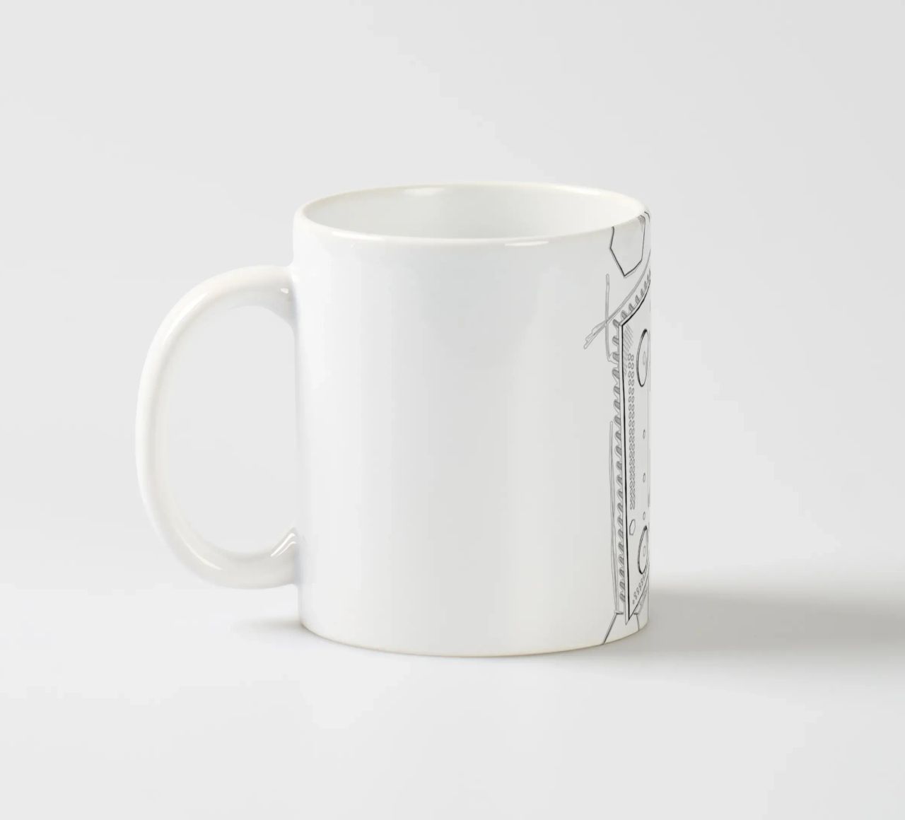 CPU | Lineart tazza in ceramica da venten