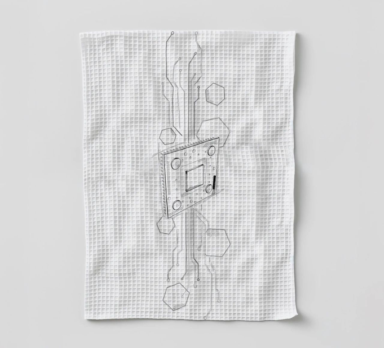 CPU | Lineart canovaccio da cucina da venten