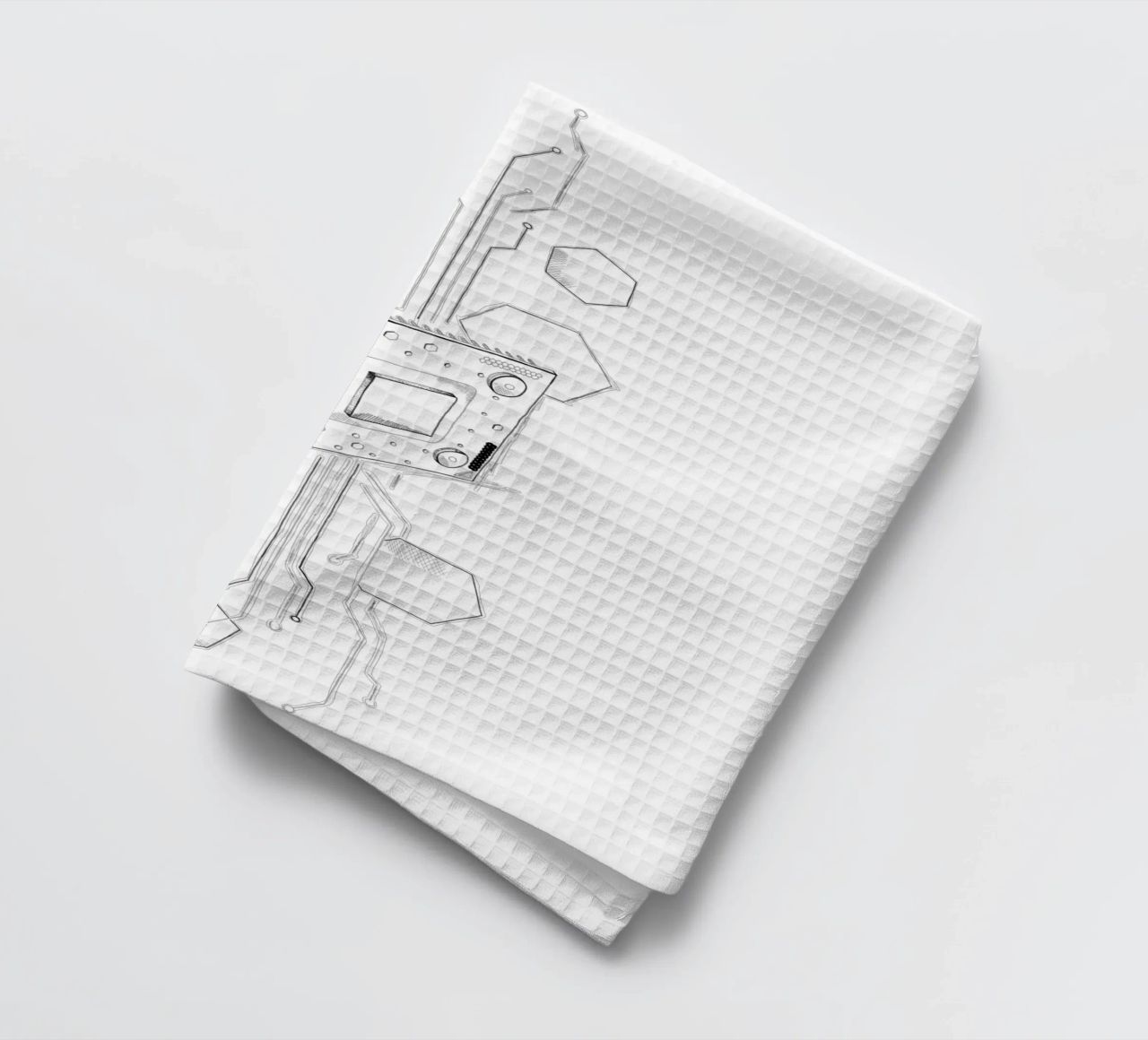CPU | Lineart canovaccio da cucina da venten