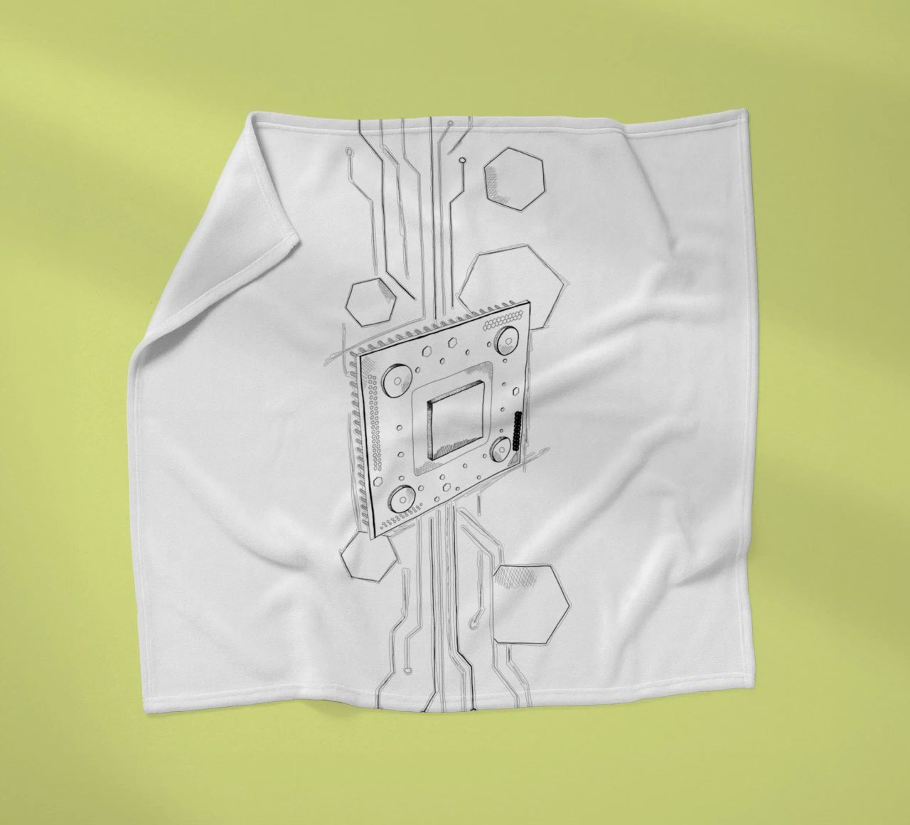 CPU | Lineart coperta in pile da venten