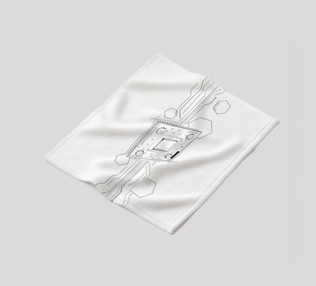 CPU | Lineart coperta in pile da venten