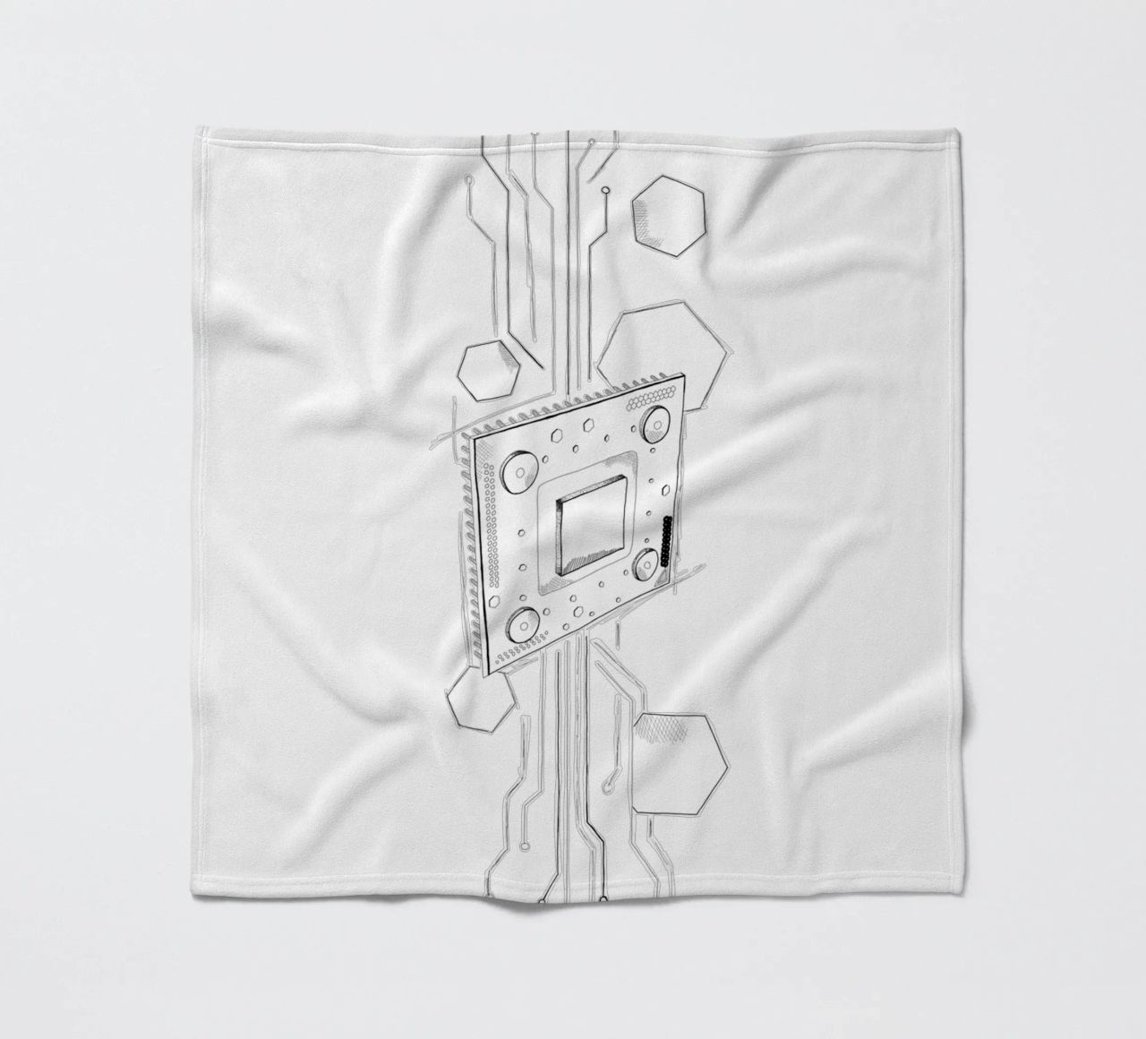 CPU | Lineart coperta in pile da venten