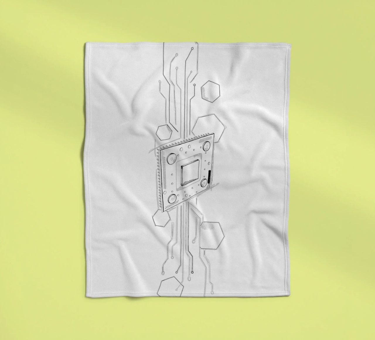 CPU | Lineart coperta in pile da venten