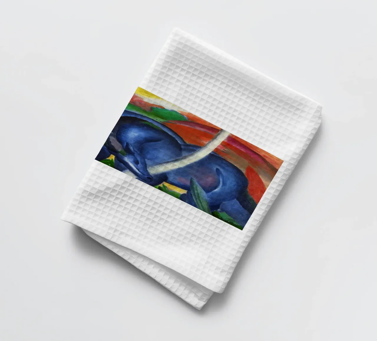 Franz Marc - I grandi cavalli blu canovaccio da cucina da ARTOTHEK